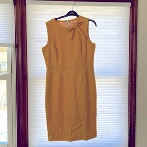 Brooks Brothers yellow dress